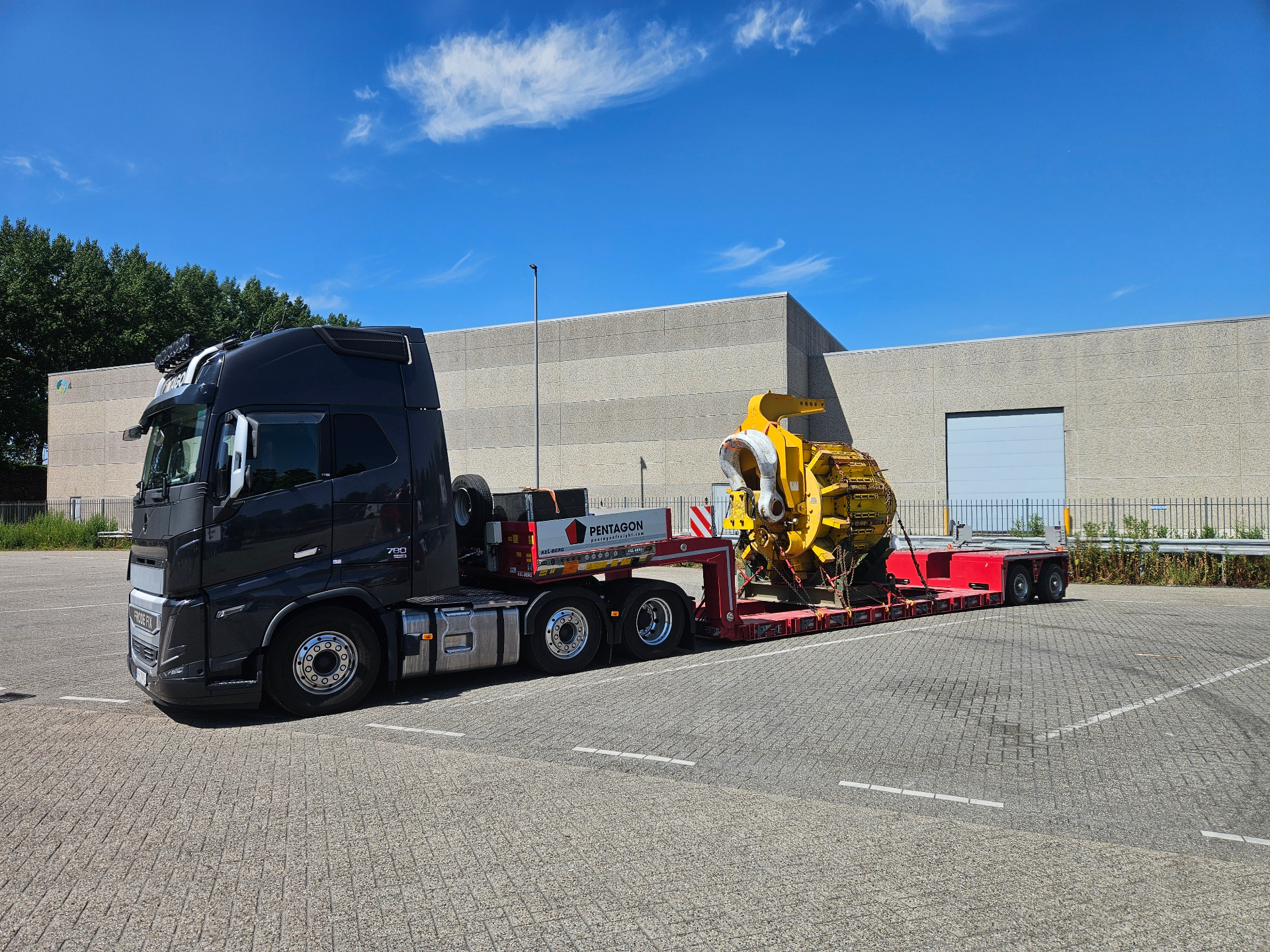 rotterdam to bergen 30 T